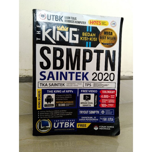 

THE KING SBMPTN SAINTEK 2020 BEST SELLER