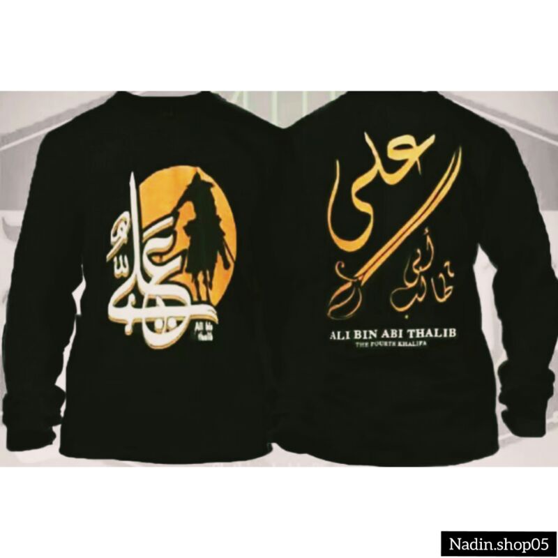 Kaos ali bin abi thalib - kaos dakwah - kaos dakwah islami - kaos islami pria - kaos santri - kaos i