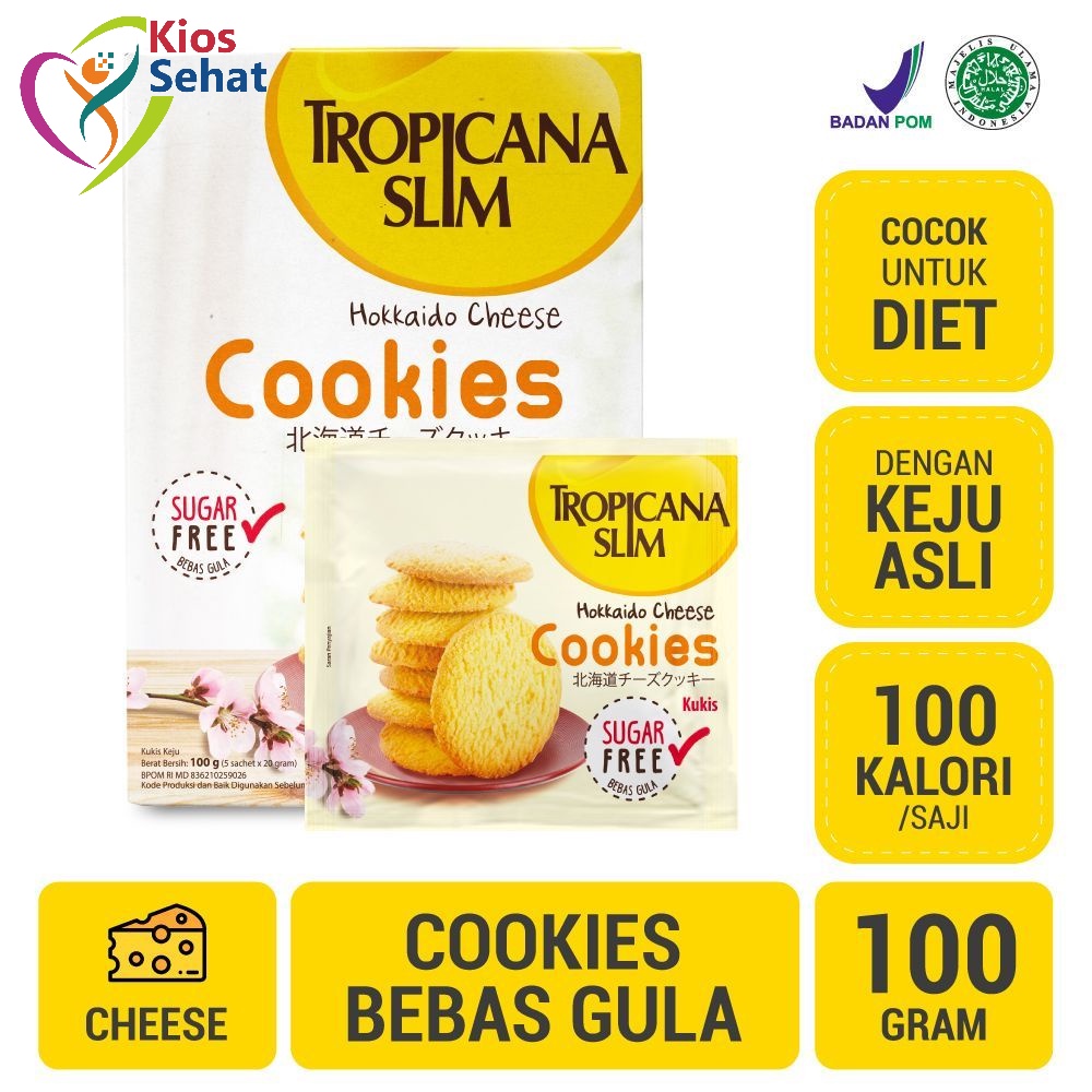 

TROPICANA SLIM - HOKKAIDO CHEESE COOKIES (5 Sch)