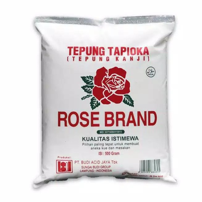 

Tepung Tapioka Rose Brand 500 gr