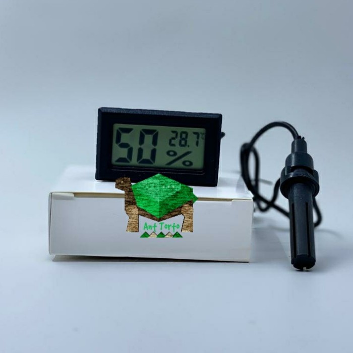 Mini Thermometer Hygrometer Digital with Probe - Termometer Higrometer
