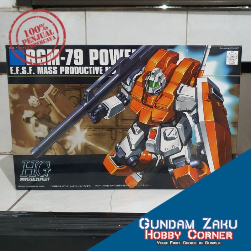 HGUC RGM-79 POWERED GM BANDAI