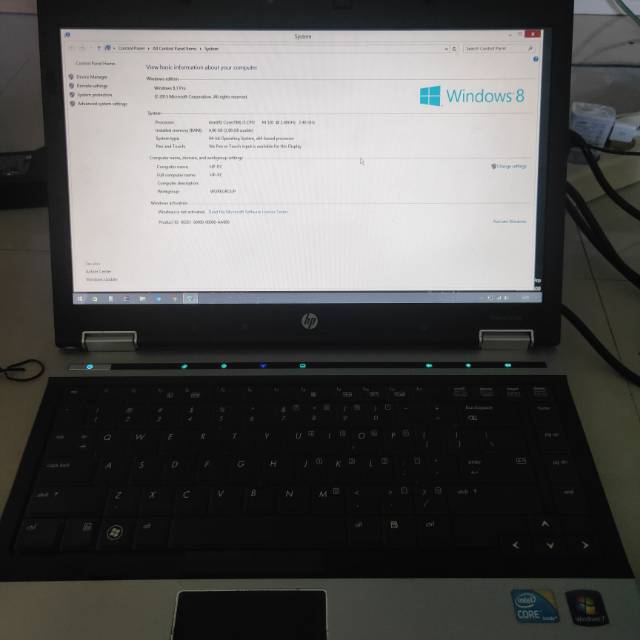 Laptop Bekas Hp elitebook 8440p Intel i5 Vga nvidia nego boleh
