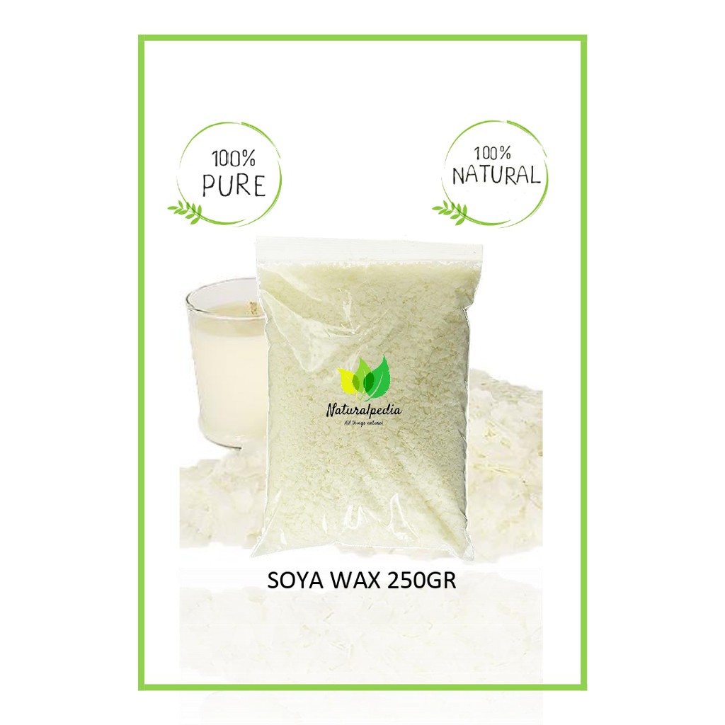 Soya Soy Wax Soywax Flake Flakes / Lilin Bahan Candle Aromatherapy Aroma Terapi 250gr