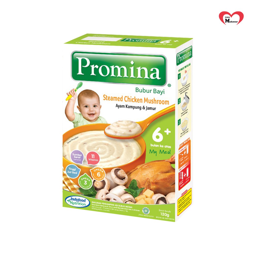 Promina Bubur  6+ / 8+ / 9+ 100Gr / Toko Makmur Online