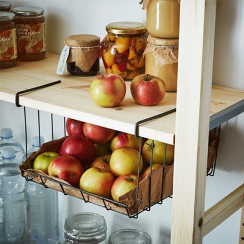 KERANJANG GANTUNG KEGAN 30 // Keranjang gantung lemari, rak dapur, rak kamar mandi dll