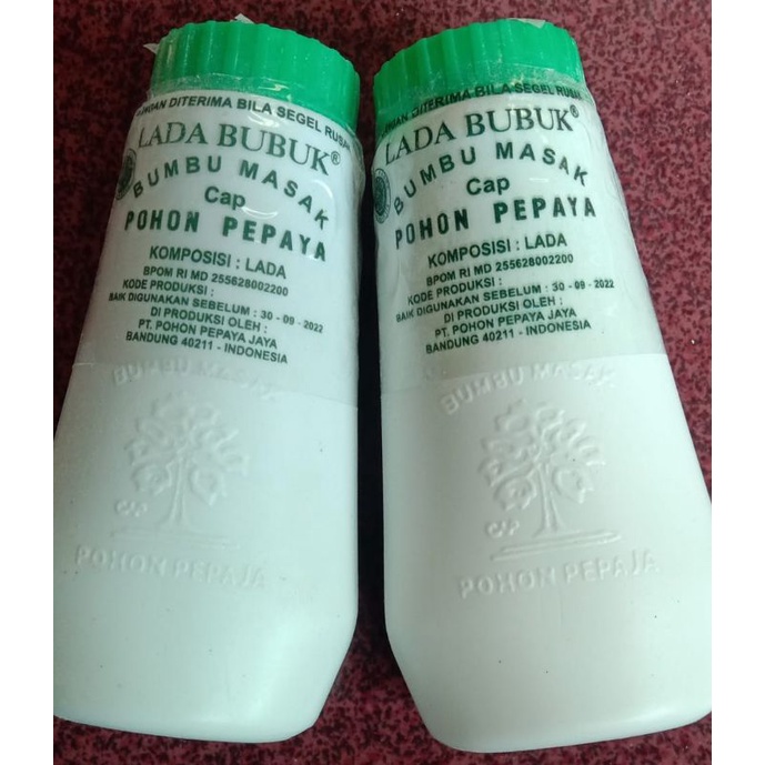 

LADA BUBUK CAP POHON PEPAYA 80GR,