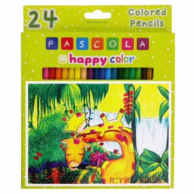 

Standard Pascola Happy Pencil 24 Colors FL HAPCLR24FL
