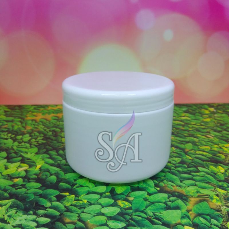 Pot Scrub Cream Jar Lulur 1/2KG / Botol Tempat Lulur 500gram HDPE (isi 10pcs)