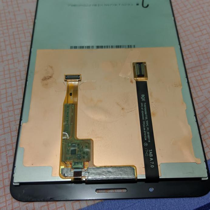Samsung Galaxy Tab A6 A 2016 Sm-T285 7Inch Lcd Original Copotan - Hitam F2B4