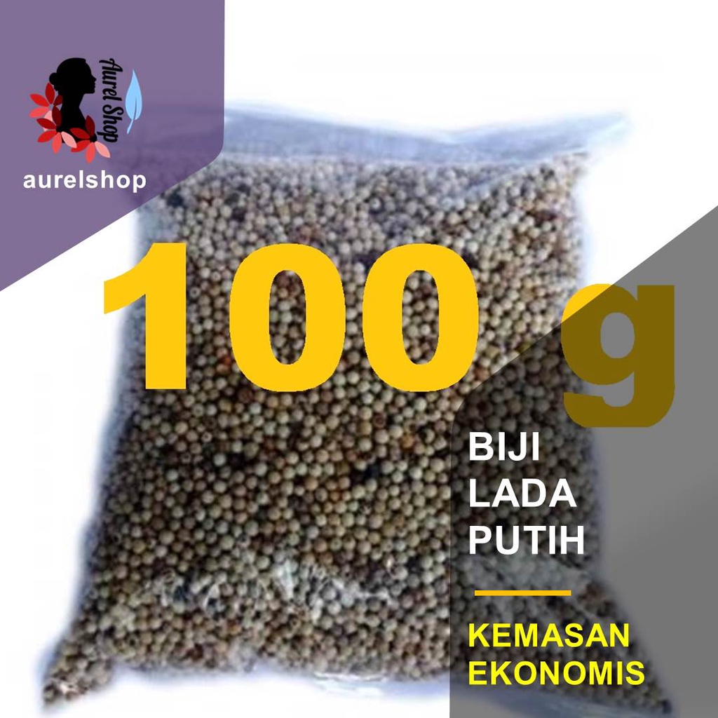 

100 gram Biji Lada Putih