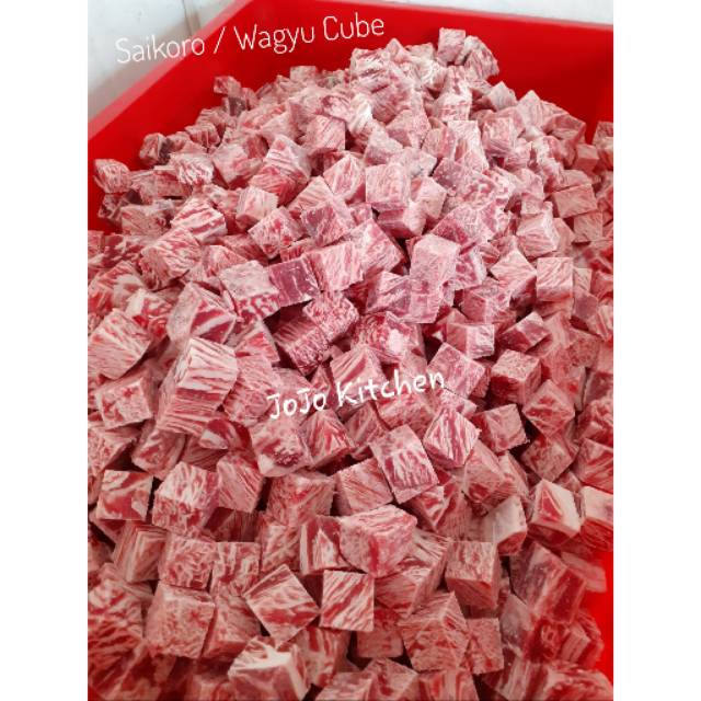 

SAIKORO BEEF ( Wagyu Cube ) HALAL