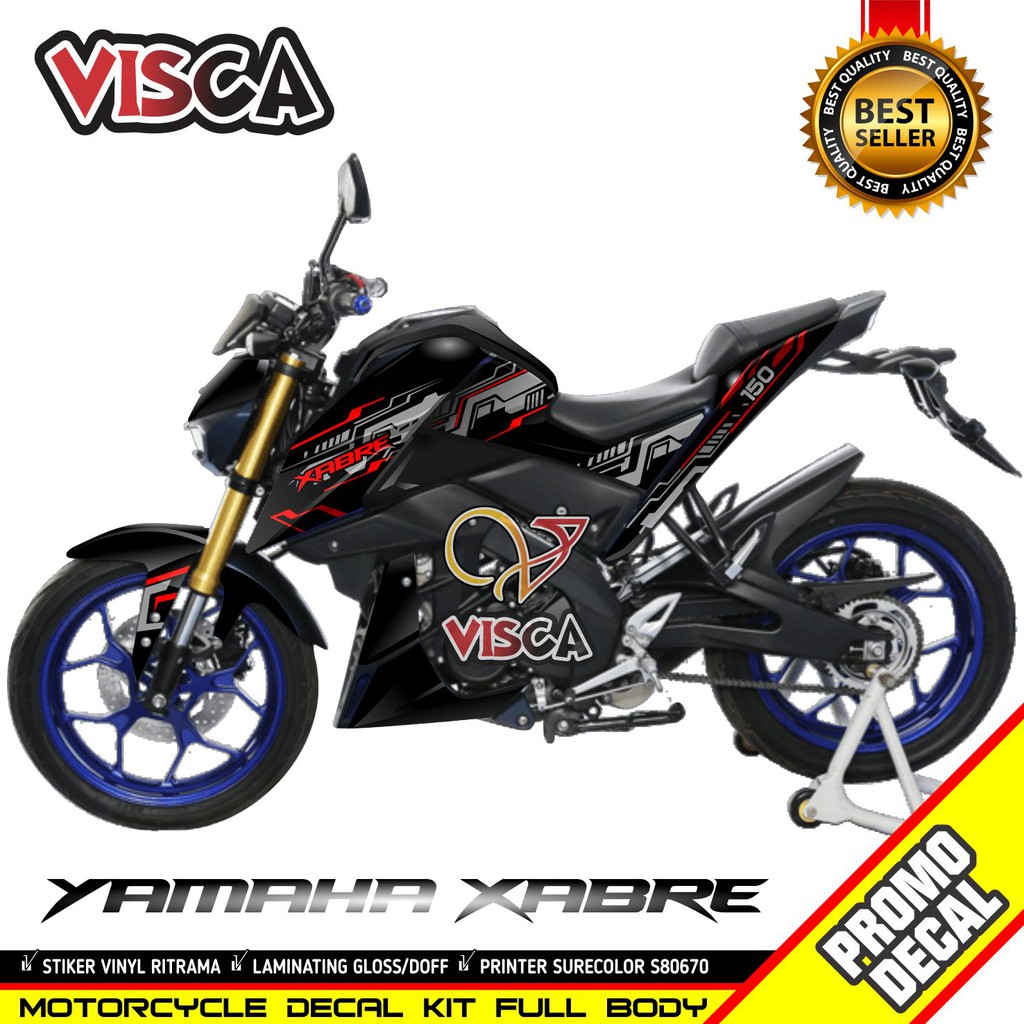 Decal Xabre Full Body Dekal Xabre Stiker Xabre Variasi Full Body Striping Xabre Variasi Decal Hologr