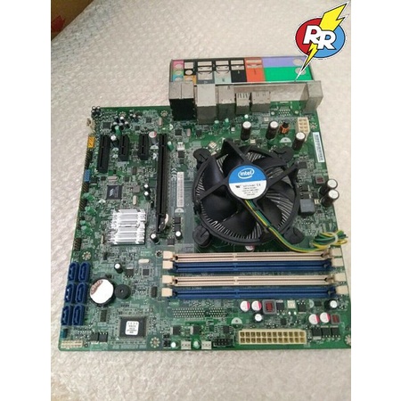 Mainboard Mobo Motherboard Pc Merk Acer paket Prosesor Intel core i5 750 4 slot Ram Lengkap Heatsing