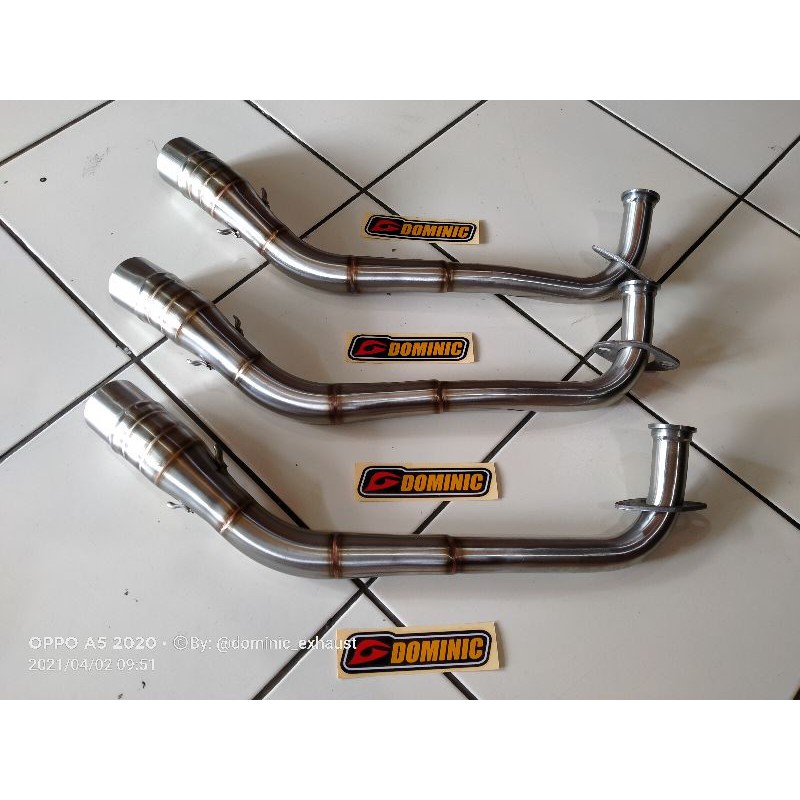 Header bending aerox old inlet 50 / Leher Bending Aerox Old inlet 50 & Header New Aerox Connected In