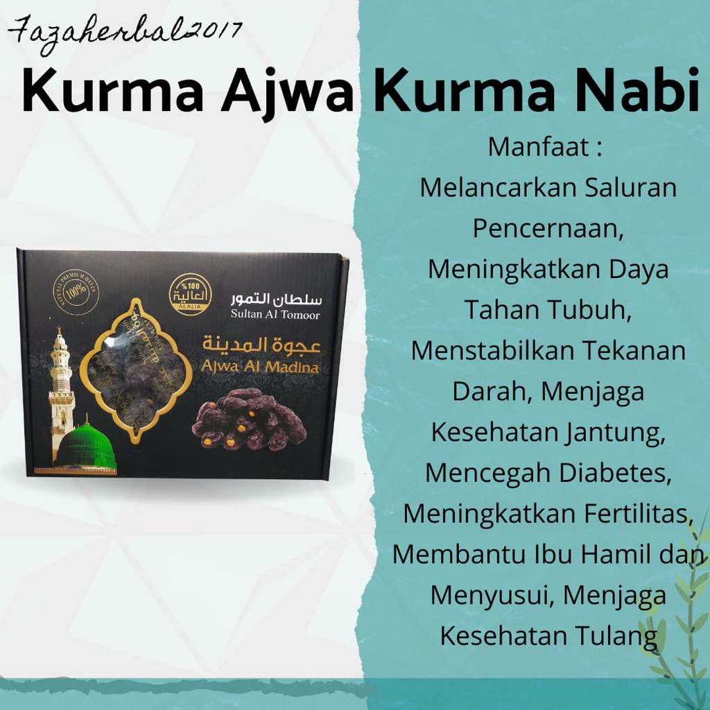 Kurma Ajwa/Kurma Nabi