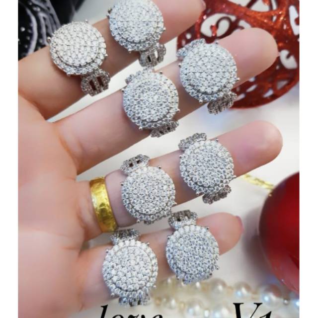 Xuping cincin lapis emas 1422k