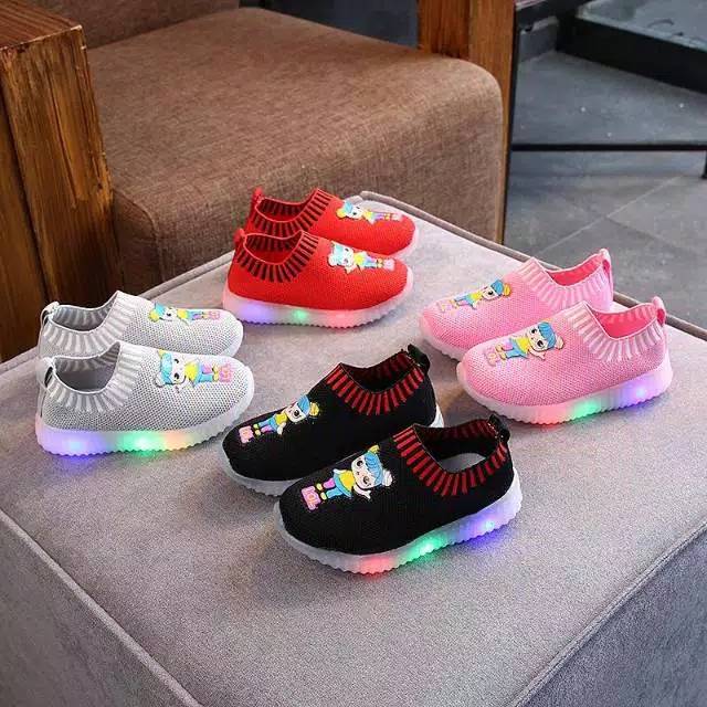 Sepatu Led Karakter LOL