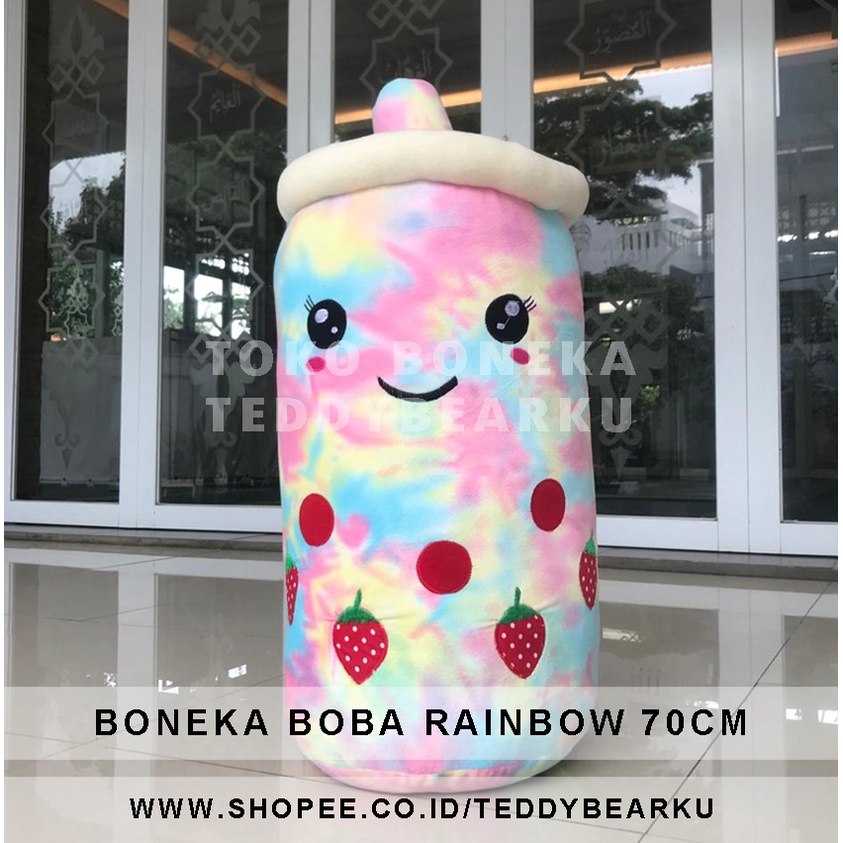 TERMURAH! BONEKA BOBA BESAR VIRAL SUPER JUMBO 70CM PRODUSEN LANGSUNG