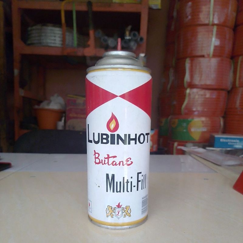 Gas Butane / kaleng untuk mengisi korek gas isi ulang