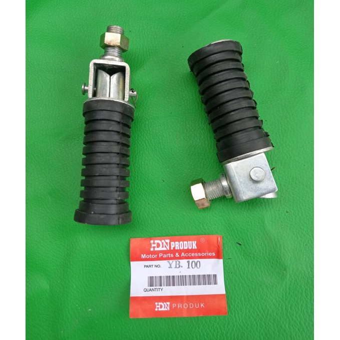 postep foot step karet pijakan kaki belakang yamaha v75 v80 l2g l2s yb100 nos
