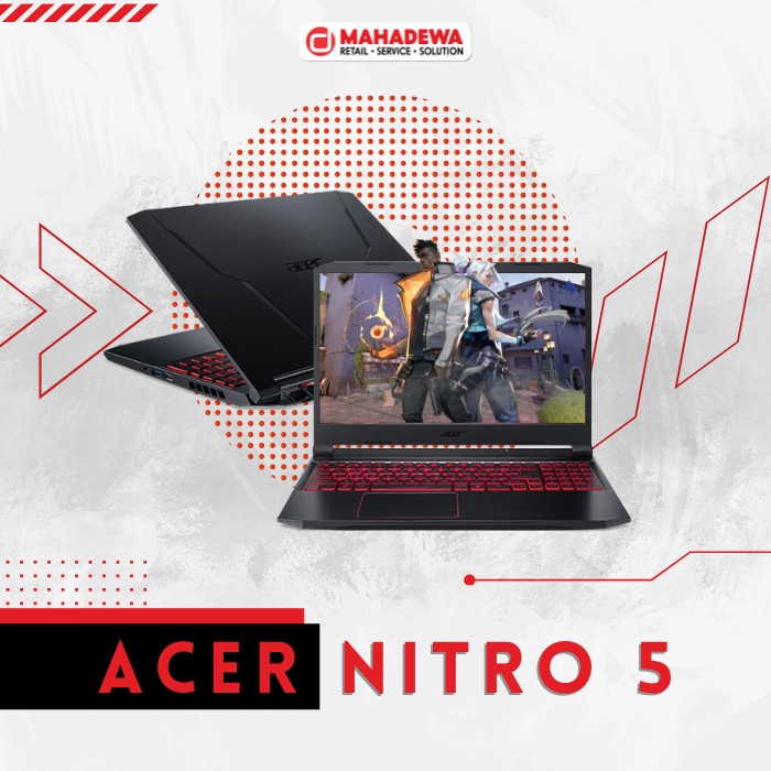 Acer Nitro 5 AN515-57-55XN[i5-11400H|8GB|512GB|GTX1650 4GB|FHD|W11]