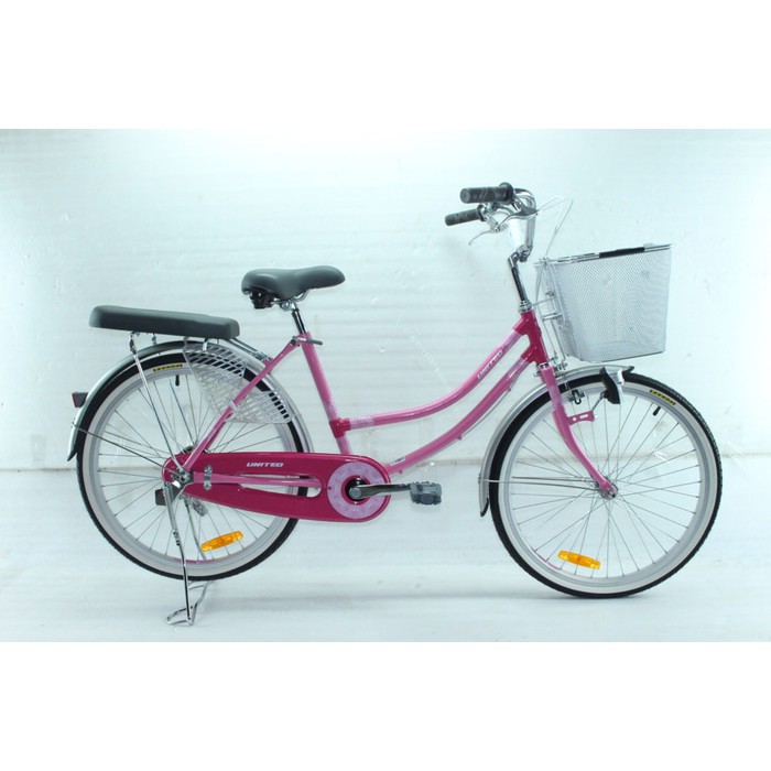 SEPEDA MINI KERANJANG  CITY BIKE 24 UNITED CLASS X BY RODAMAS - RM 0024