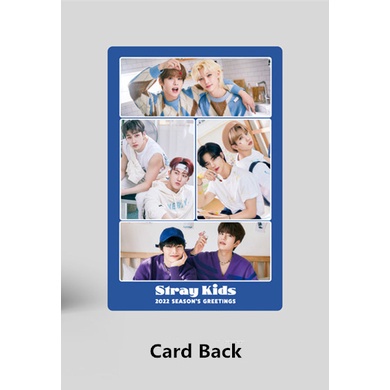 55pcs/box Stray Kids Photocards 2022 season's greetings Album LOMO Card Postcard ((In STOCK) Kpop fan)