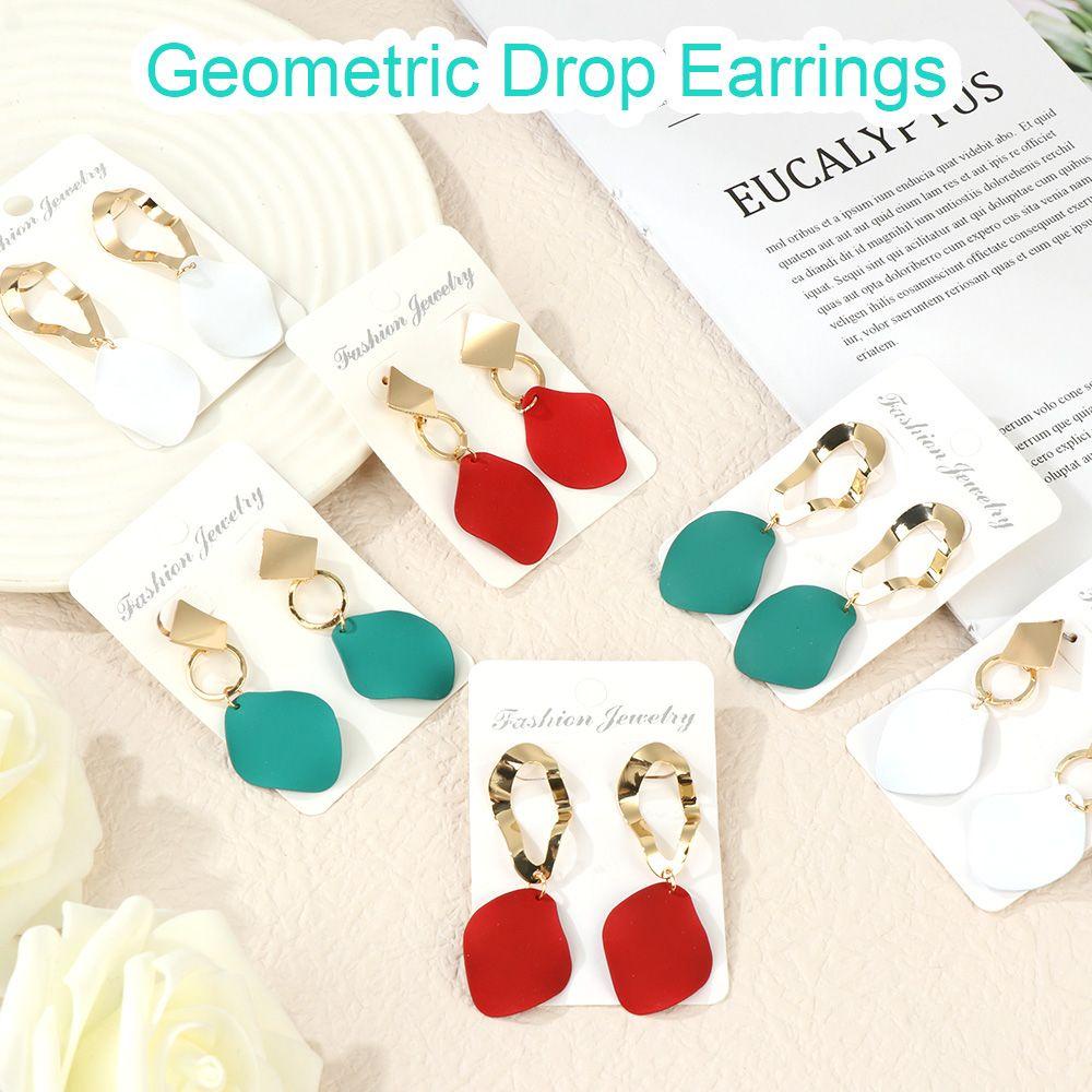Anting Tetes Nanas Logam Anting Menjuntai Fashion Elegan