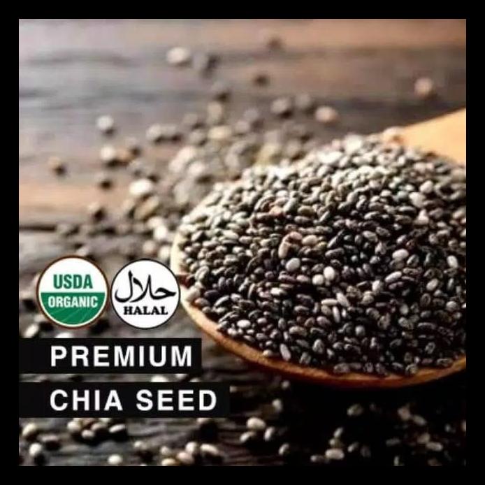 

PREMIUM CHIA SEED 1 KG HALAL USDA ORGANIK MEKSIKO BERKUALITAS