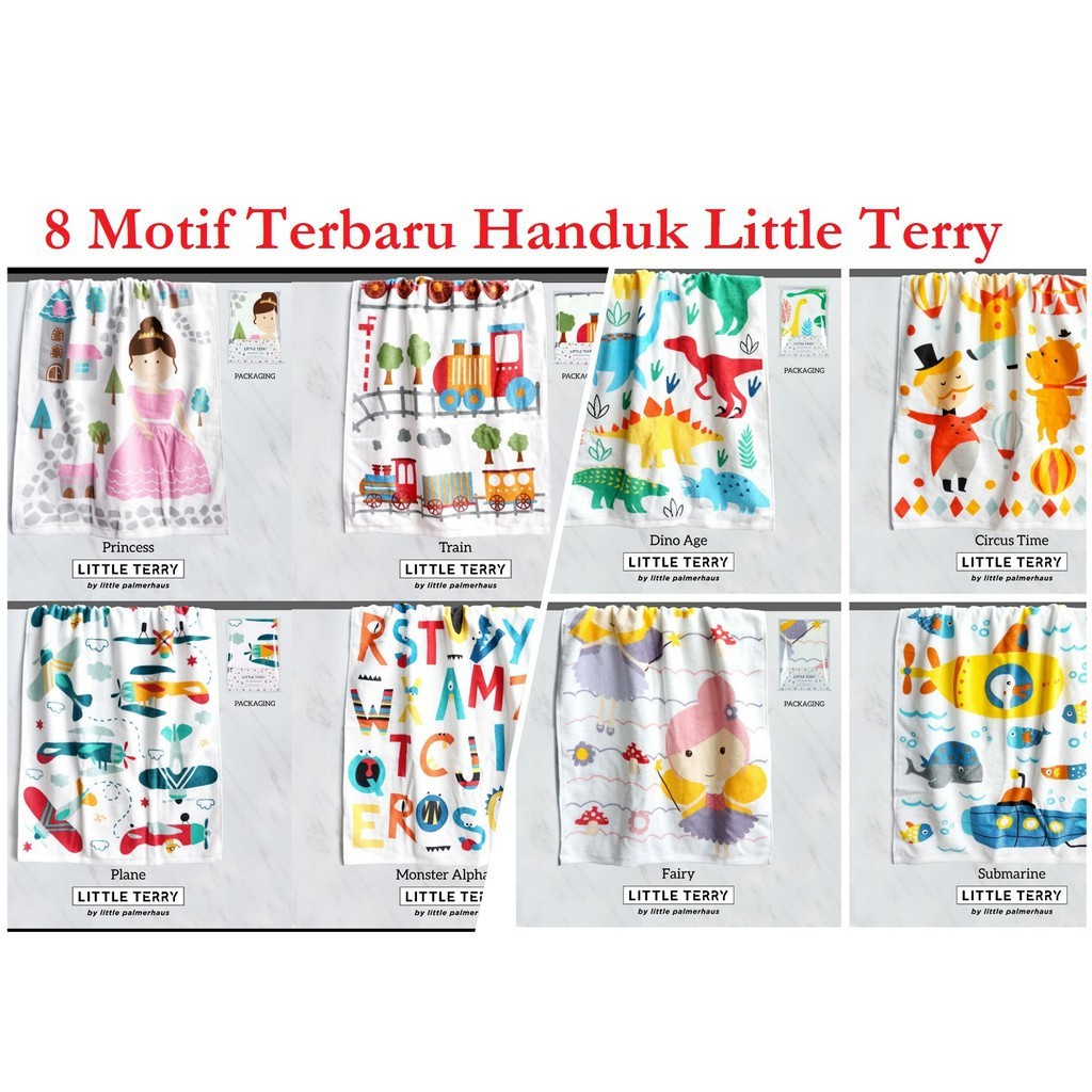 [Perlengkapanbayimurah] Handuk baby little terry handuk bayi murah perlengkapan mandi anak dan bayi