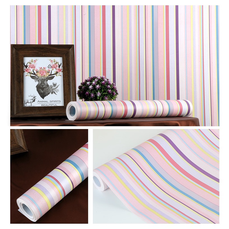 Wallpaper Dinding Premium Wallpaper Stiker Dinding Kamar Tidur Ukuran 45cm x 9m