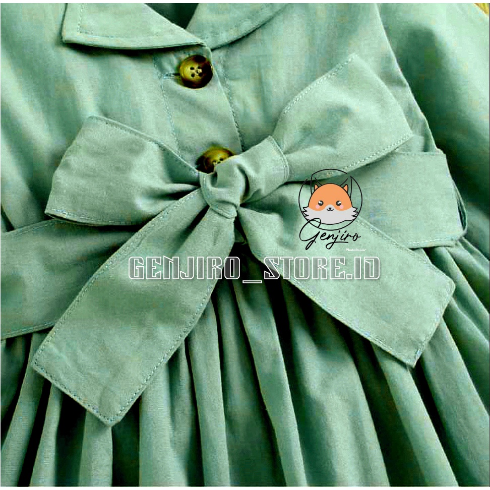 BAJU ANAK PEREMPUAN/BAJU DRESS CEWE/ DRESS TOSKA/KATUN LINEN RAMY/LENGAN PANJANG/UNTUK USIA 1 TAHUN - 4 TAHUN/COD