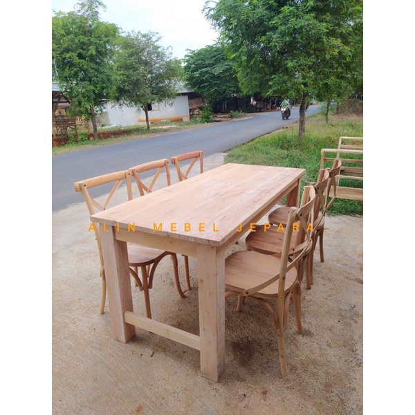 KURSI MAKAN PELAMINAN , MEJA RESEPSI , MEJA MAKAN [MENTAHAN]