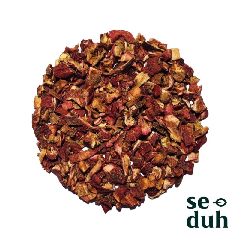 

(BITS) Dried Hawthorn Berry Bits / Buah Sanca Kering Cacah 60 gram