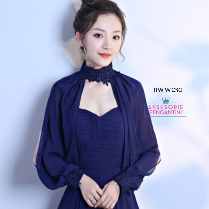 [BISA COD] CARDIGAN PESTA BOLERO WEDDING KOREA ASESORIS PENGANTIN BWW050