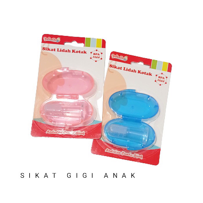 Sikat Lidah Bayi Sikat Gigi Jari Bayi Sikat Jari Gigi Lidah Bayi Silikon Baby Tooth Brush Silicone BPA FREE