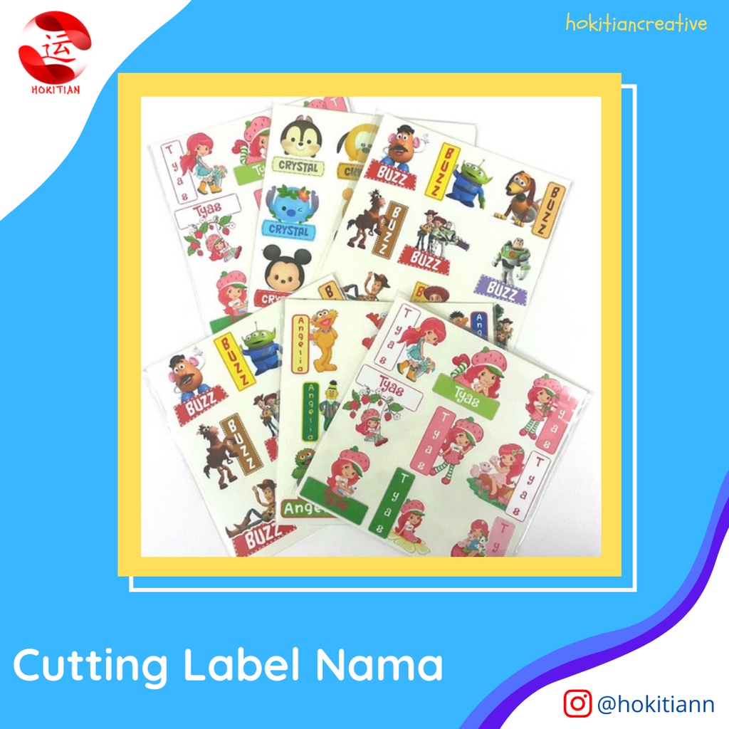 

Cutting Label Nama Anak