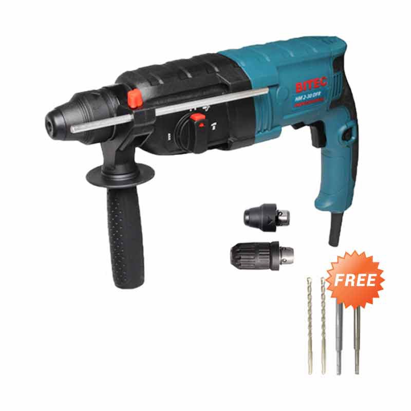 Jual Bitec Hm 2-30 DFR Mesin Bor Beton Tembok Impact Drill Rotary ...