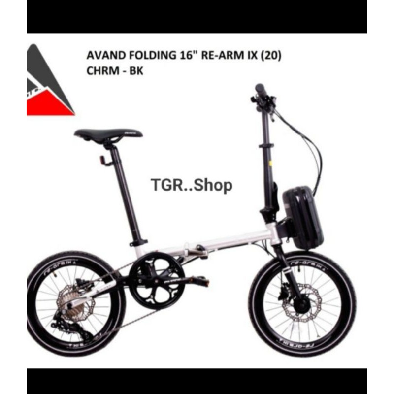 Sepeda lipat 16" Avand RE-ARM IX (20) Chrommoly