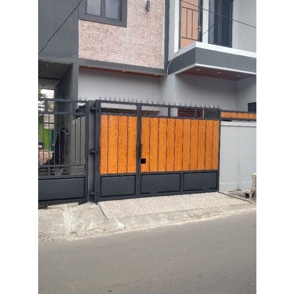 PINTU GERBANG GRC /PAGAR RUMAH GRC MINIMALIS MODERN