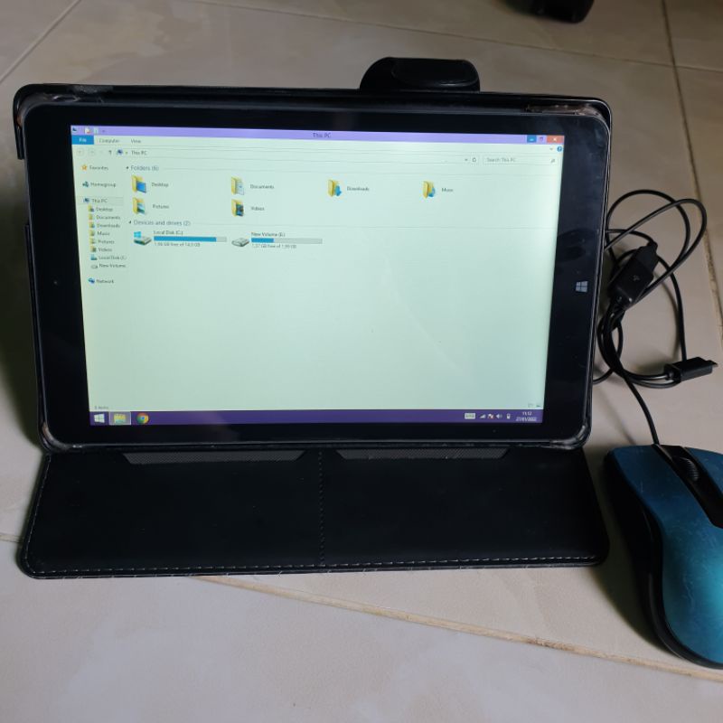 Advan Vanbook W100 Komputer Tablet Advan Vandroid normal siap pakai