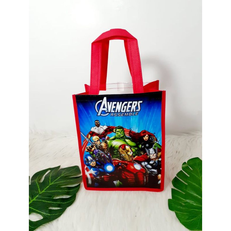 Tas Ulang Tahun ready stok-Avengers