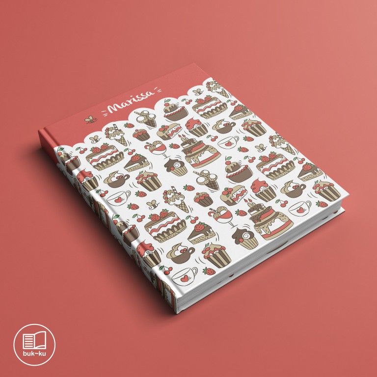 

Buku custom notebook desain sesukamu tulis catatan planner