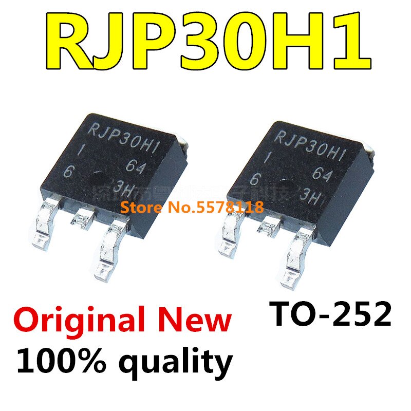 (Ready Stock) 10PCS RJP30H1 TO252 Rjp30H1Dpdpd 30H1 TO-252 Chipset