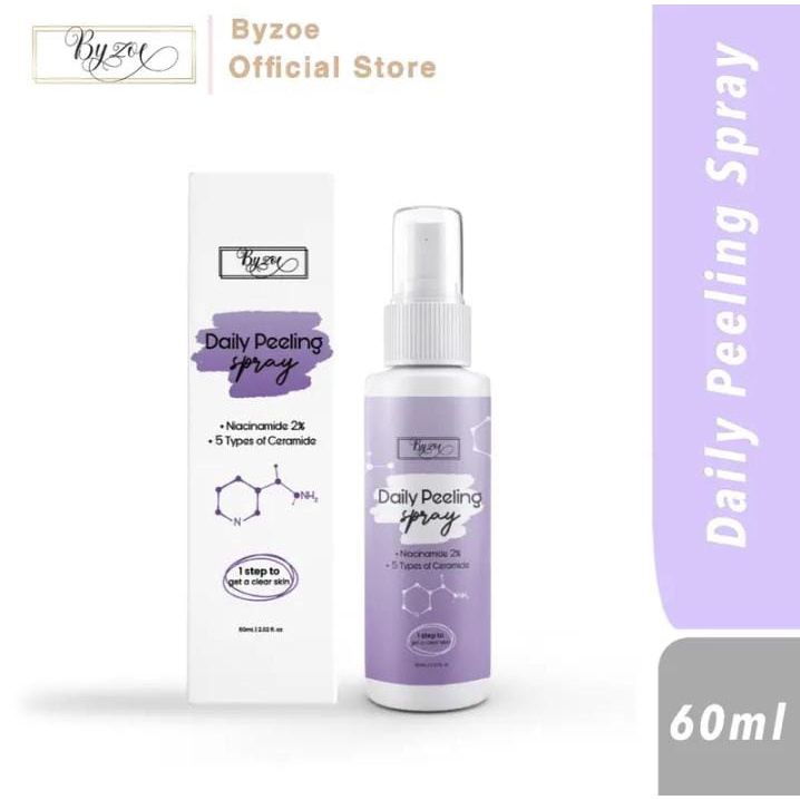 Byzoe Daily Peeling Spray for Scar and Underarm Pembasmi bekas luka Menyamarkan bekas luka