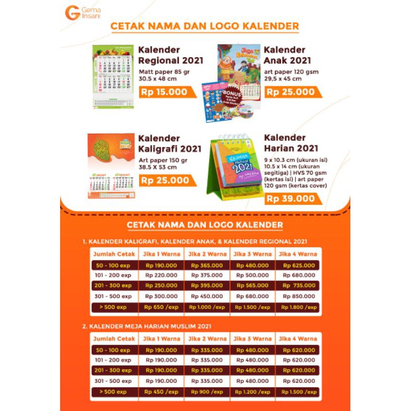 

Kalender Kaligrafi Kalender Anak 2021 Cetak Nama dan Logo