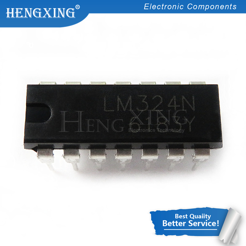 10pcs/lot LM324N LM324 DIP-14 In Stock