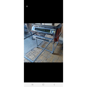 OVEN GAS LAPIS LEGIT PEMANTIK 85x85x55 BIMA BERKAH STAINLESS 2 API