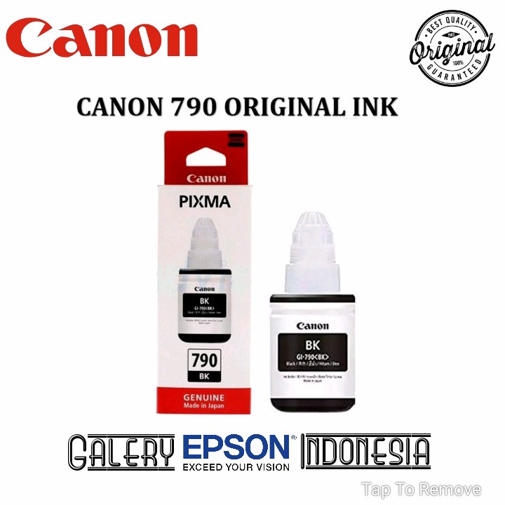 Tinta Canon 790 G-Series Black Original